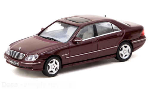 MERCEDES-BENZ S55 AMG, dark red