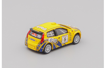 FIAT Punto Abarth Super 1600 Evo "5 Andreucci/Andreussi", yellow / blue / white