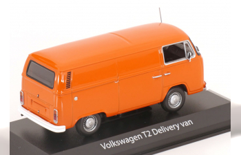 VOLKSWAGEN T2 delivery van (1972), orange