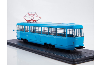 Трамвай TATRA-T3SU, синий