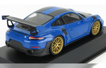 PORSCHE 911 991-2 Gt2 Rs Weissach Package Coupe 2018, Voodoo Blue Black