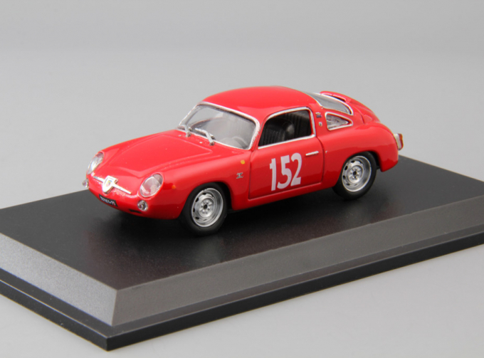 FIAT ABARTH 750 Record Monza #152 (1958), red