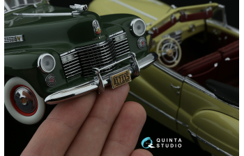 3D Декаль Автомобильные номера США, юго-западные штаты, 1940-1950 (для всех моделей) (на метал. основании)