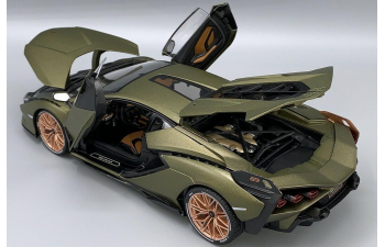 LAMBORGHINI Sian Fkp 37 Hybrid (2020), Verde Gea - Green Met