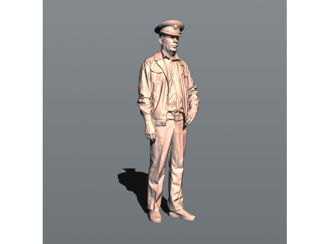 Фигура Вован машинист (масштаб 1:24, окрашенная)