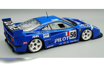 FERRARI F40 Lm 3.5l Turbo V8 Team Pilot Pen Racing №56 24h Le Mans (1996) M.Ferte - O.Thevenin - N.Leboissetier, Blue