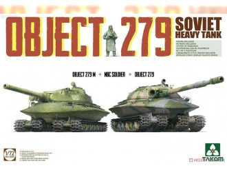 Сборная модель Soviet Heavy Tank Object 279 (Object 279M + NBC Soldier + Object 279)
