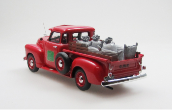 GMC Серии 100 5ти оконный пикап для фермерских хозайств  (1951), красный