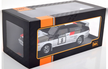 AUDI Quattro N8 Rally 1000 Lakes (1982) M.Mouton - F.Pons, White Grey Red