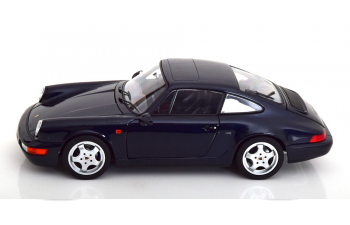 PORSCHE 911 (964) Carrera 4 Coupe (1990), dark blue metallic