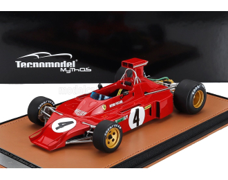 FERRARI F1 312 B3 №4 Usa Watkins Glen Gp Arturo Merzario (1973) , Red