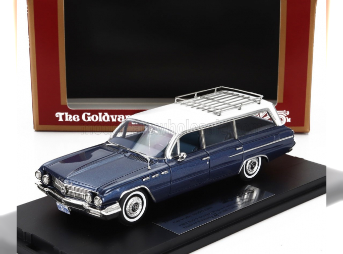 BUICK Sw Station Wagon (1962), Cadet Blue White