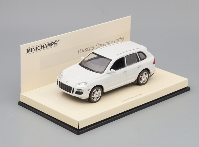 PORSCHE Cayenne Turbo "Linea Bianco" 2007, white