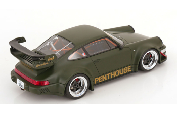 PORSCHE 911 (964) RWB Rauh-Welt "Penthouse" (2025), khaki green