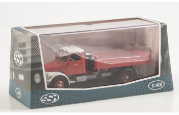 PRAGA S5T-3 самосвал, красно-белый