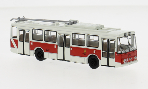 SKODA 14 Троллейбус Potsdam (1982), красно-белый