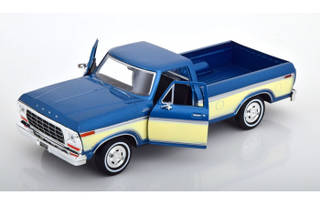 FORD F-150 Custom (1979), blue creme