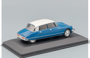 CITROEN DS 21 Pallas (1968), blue white