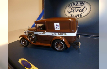 FORD MODEL-A VAN US MAIL (1931), brown