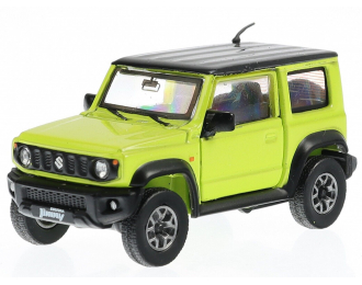 SUZUKI Jimny JB74 LHD (2018), kinetic yellow with black top