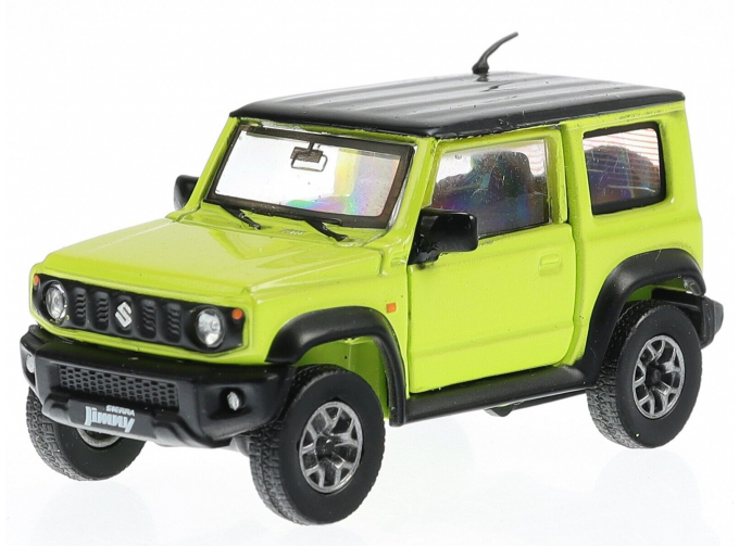 SUZUKI Jimny JB74 LHD (2018), kinetic yellow with black top