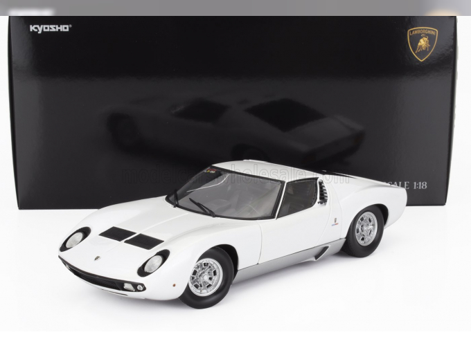 LAMBORGHINI Miura P400 (1968), White Silver