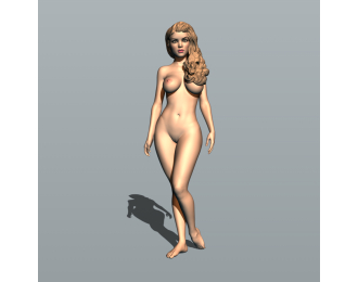 Фигурка Обнаженка 6, окрашенная