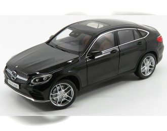 Mercedes-Benz GLC Coupe 2018 C253 черный с хромированными колесами