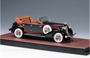 AUBURN 851 SuperCharged Phaeton (открытый) (1935), Black