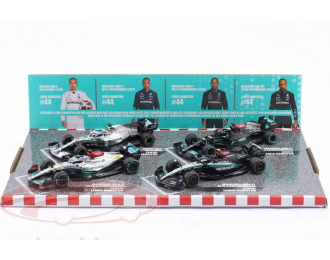 MERCEDES-BENZ AMG F1 W10 EQ Power+ №44 (2019) / MERCEDES-BENZ AMG F1 W12 E Performance №44 (2021) / MERCEDES-BENZ AMG F1 W13 E Performance №44 (2022) / Mercedes-AMG F1 W15 E Performance #44 Formula 1 2024