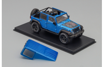 JEEP Wrangler 4x4 Unlimited "Black Bear Edition" 5-дв. (Hard Top) (2016), Hydro Blue Pearl