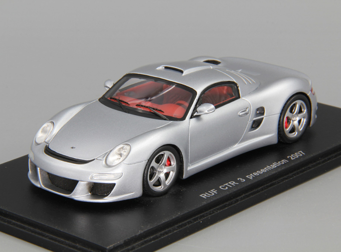 PORSCHE RUF CTR 3 Presentation (2007), silver