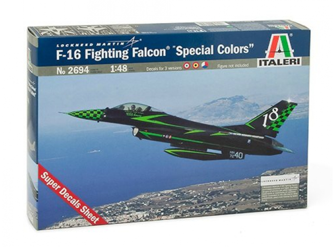 Сборная модель Самолет F-16 FIGHTING FALCON "SPECIAL COLORS"