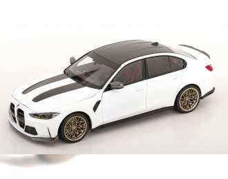 BMW M3 CS G80 (2023), matt-white black