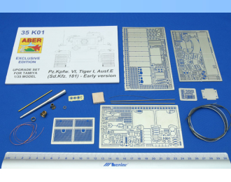 Полный набор фототравления для Pz.kpfw. VI, Tiger I, Ausf.E (Sd. Kfz.181) - Early version