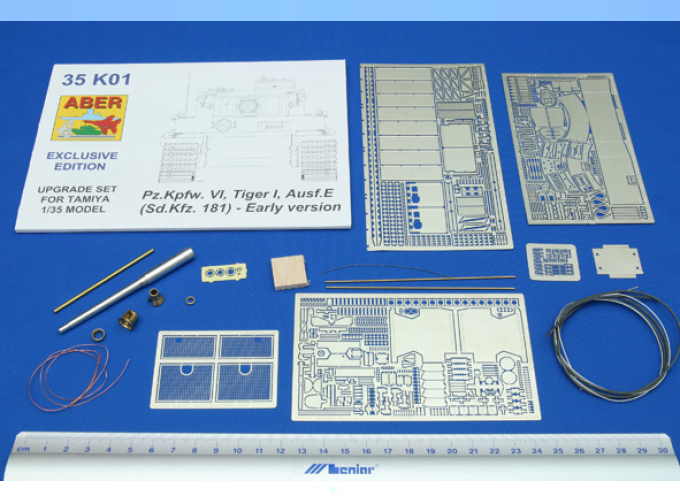 Полный набор фототравления для Pz.kpfw. VI, Tiger I, Ausf.E (Sd. Kfz.181) - Early version