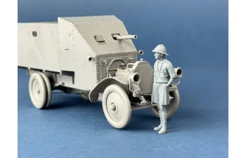 Сборная модель фигура летчик Королевских ВВС