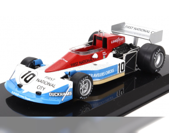 MARCH F1 761 №10 Season (1976) Ronnie Peterson - Con Vetrina - With Showcase, Blue White Red