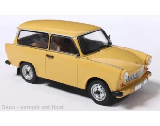 TRABANT 601 S Universal Sw Station Wagon 1985, light yellow