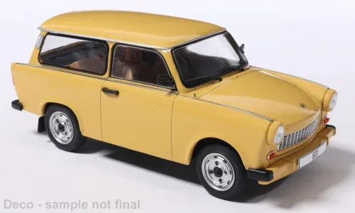 TRABANT 601 S Universal Sw Station Wagon 1985, light yellow