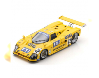 SPICE Se89c Team Spice Engeneering N22 24h Le Mans (1989) T.Thyrring - W.Taylor - T.Harvey, Yellow