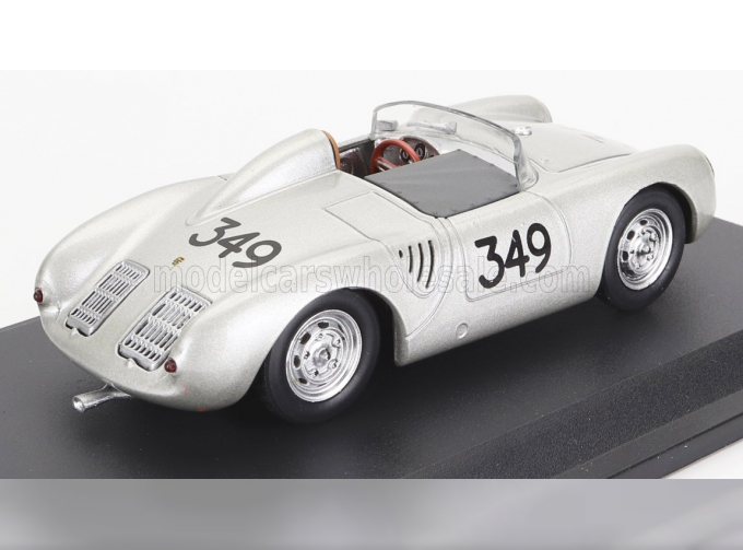 PORSCHE 550rs Spider №349 Mille Miglia (1957), silver
