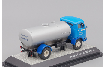MERCEDES-BENZ LP911 Milk Tanker (перевозка молока), blue