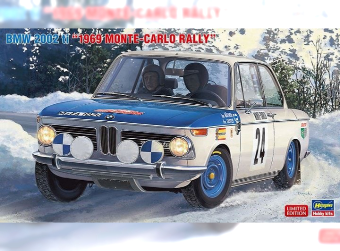 Сборная модель BMW 2002 ti (1969 MONTE-CARLO RALLY)