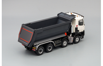 RENAULT Trucks K520 8x4 & Tipper, white / grey