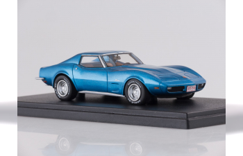 CHEVROLET Corvette C3 (1973), metallic light blue