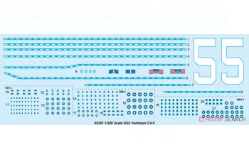 Сборная модель USS Yorktown CV-5