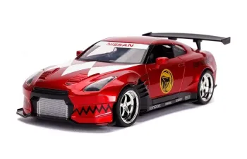 NISSAN Skyline GT-R R35 (2009) с фигуркой Red Ranger 