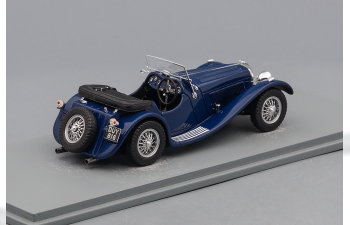 JAGUAR SS100 Roadster 2-door (1938), blue