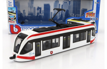 TRAM City Tram Autobus, White Red Black